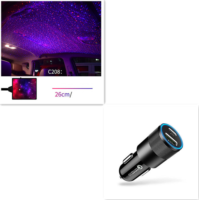 Car Interior Starry Decoration Light with Adjustable Effects (NR - 122021053)