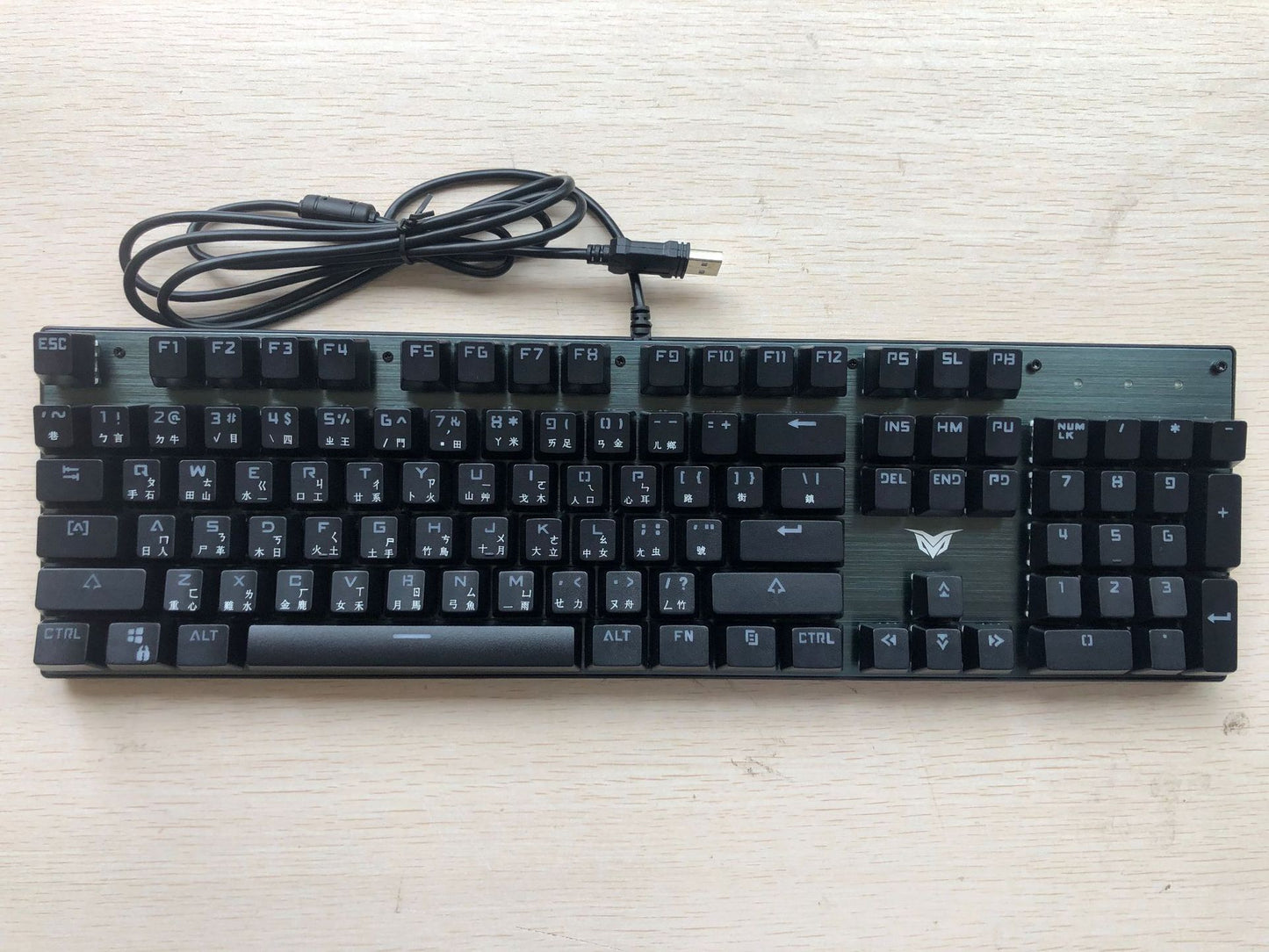 87-Key Mechanical Keyboard with Green Shaft and Dynamic Backlight (NR - 122021021)