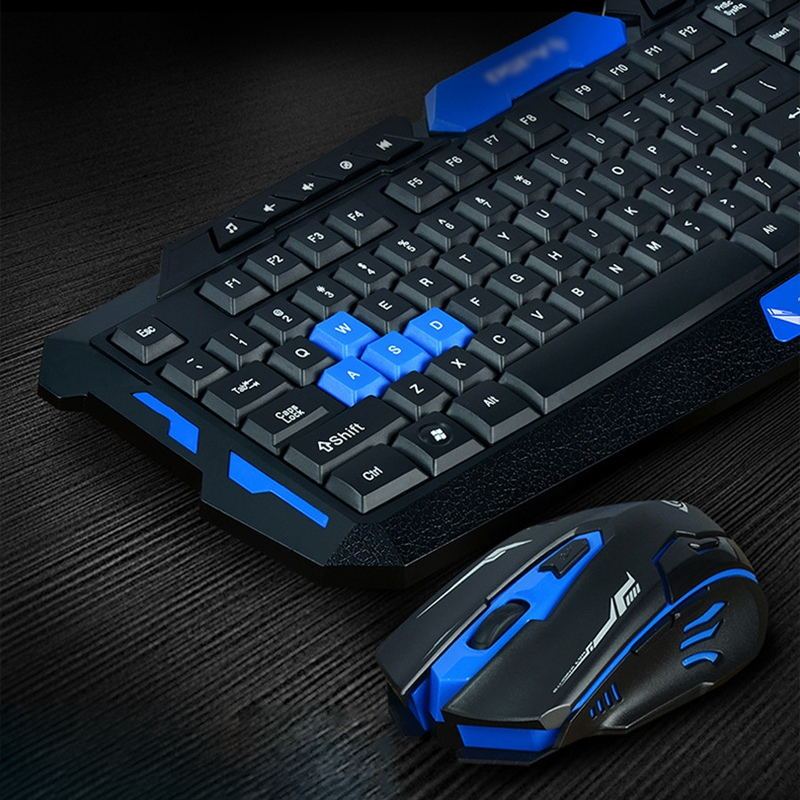 Wireless Keyboard and Mouse Set with Ergonomic Design (NR - 122021032)