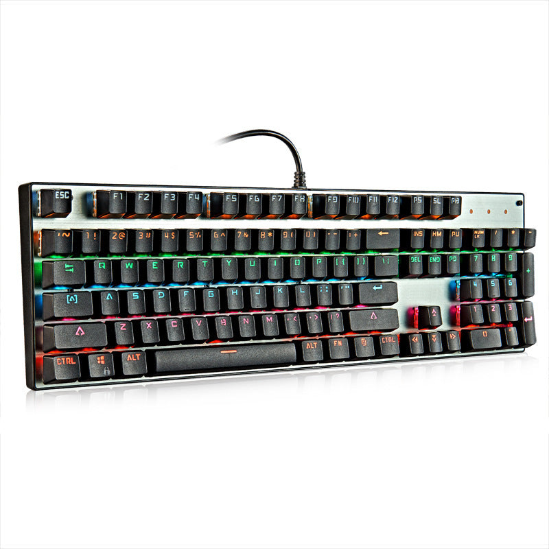 87-Key Mechanical Keyboard with Green Shaft and Dynamic Backlight (NR - 122021021)