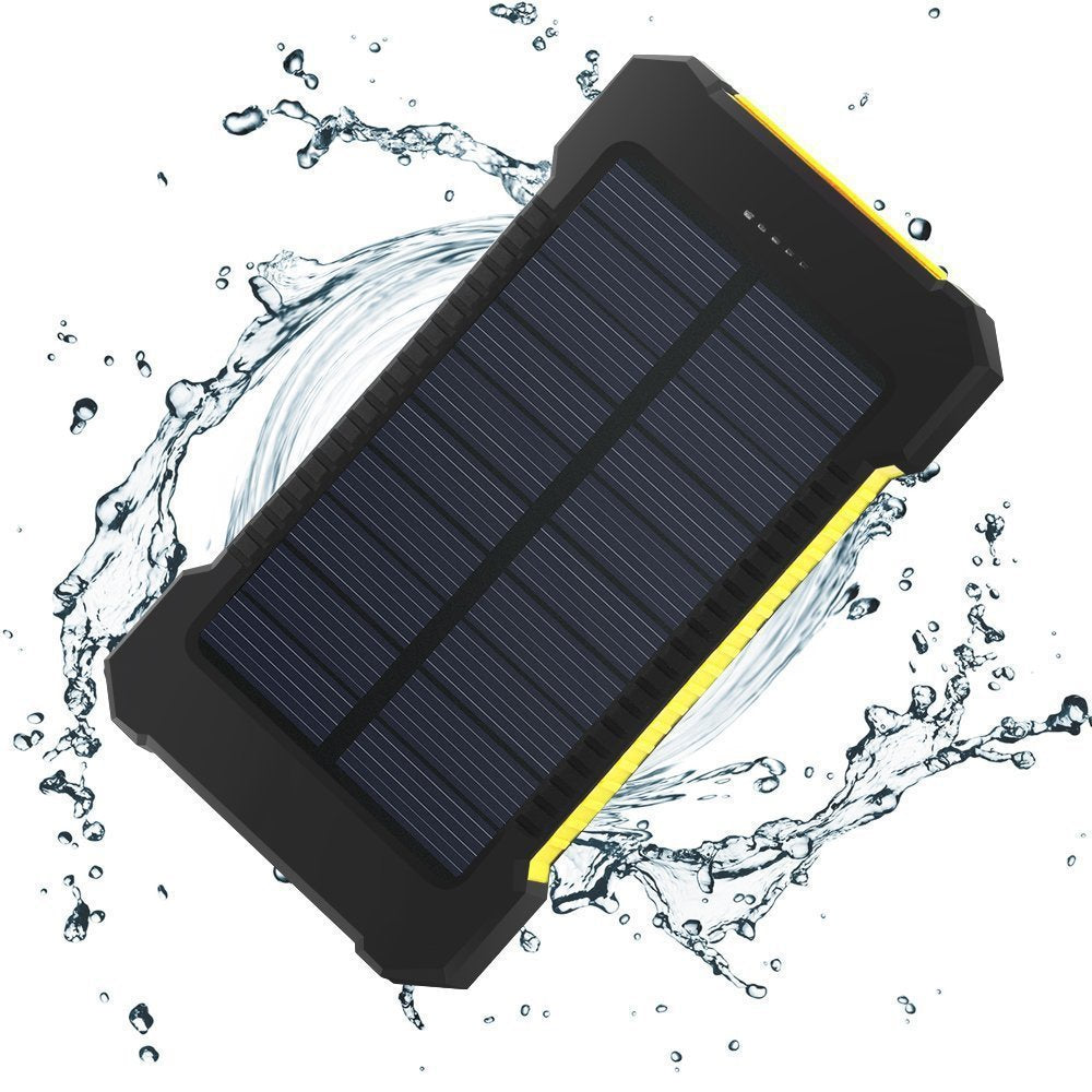 Universal Ultra-Thin Mobile Phone Solar Charger with Camping Light (NR - 122021044)