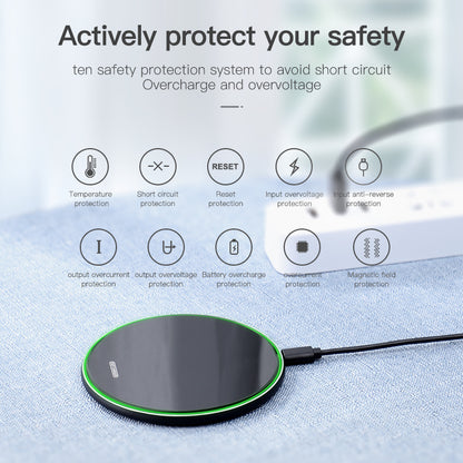 Mobile phone 10W Fast Wireless Charger (NR - 122021035)