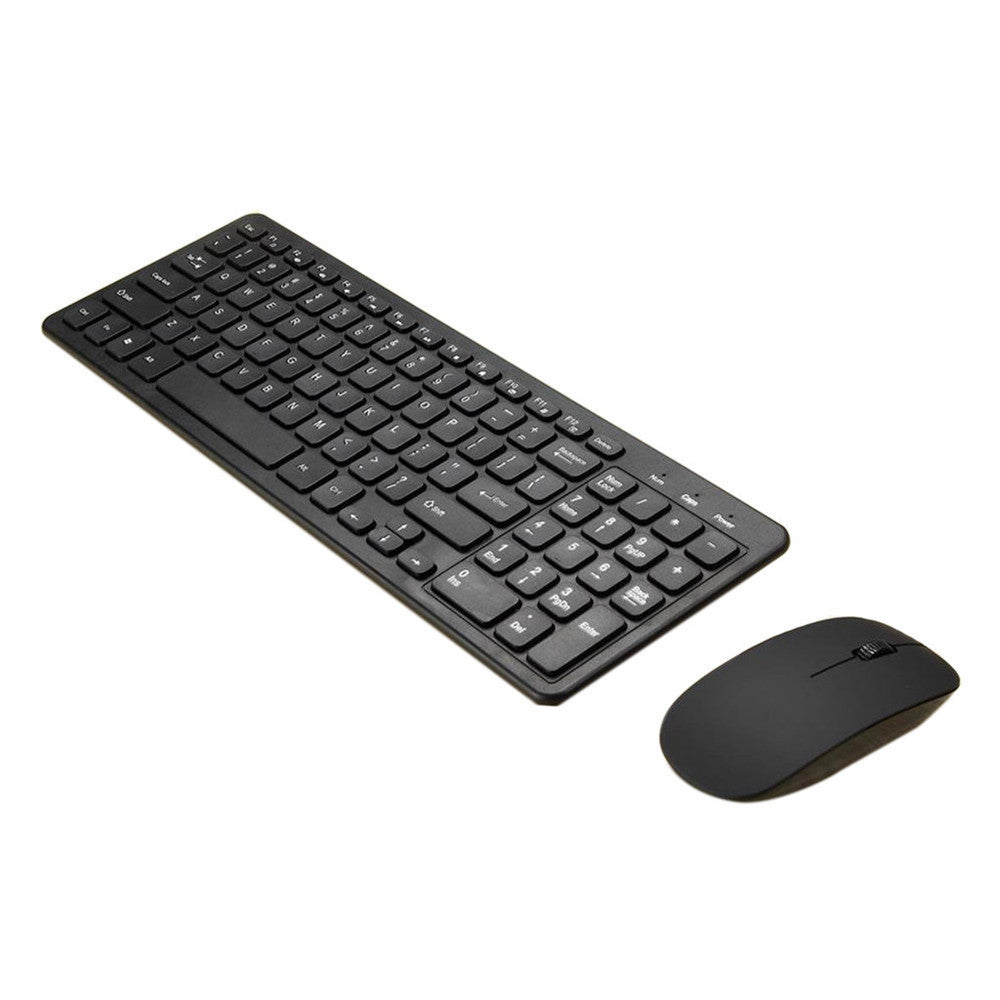 Wireless Keyboard and Mouse Set with Crater Structure Design (NR - 122021033)