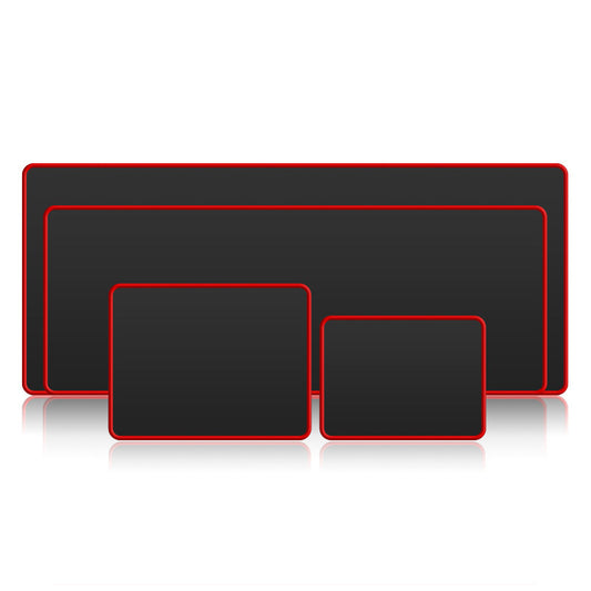 Black and Red Gaming Mouse Pad - Multiple Sizes