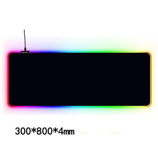 NT-014 RGB RGB Luminous Gaming Mouse Pad: Waterproof and Stylish (3 Sizes)