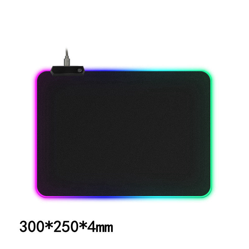 NT-014 RGB RGB Luminous Gaming Mouse Pad: Waterproof and Stylish (3 Sizes)