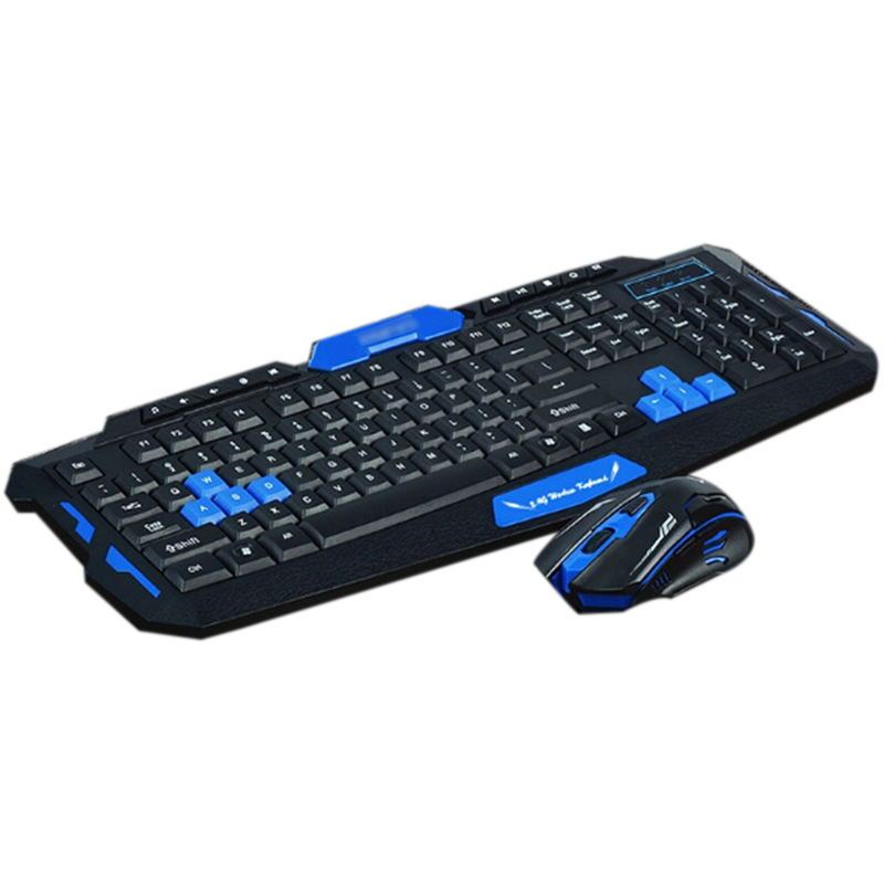 Wireless Keyboard and Mouse Set with Ergonomic Design (NR - 122021032)