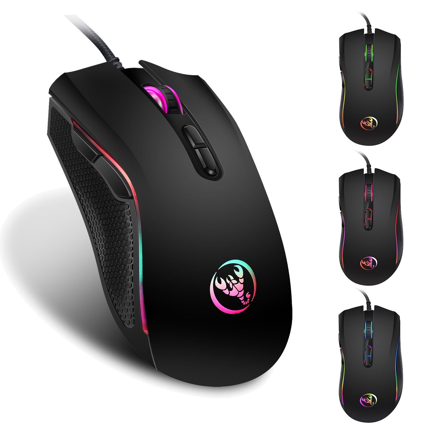 NT-015 Colorful Luminous Gaming Mouse: Style Meets Precision