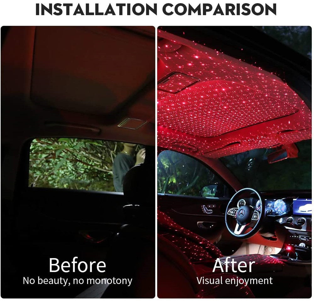 Car Interior Starry Decoration Light with Adjustable Effects (NR - 122021053)