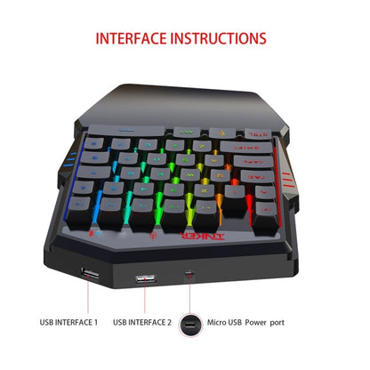 NT-020 Gaming Keyboard and Mouse Set: Throne One Edition