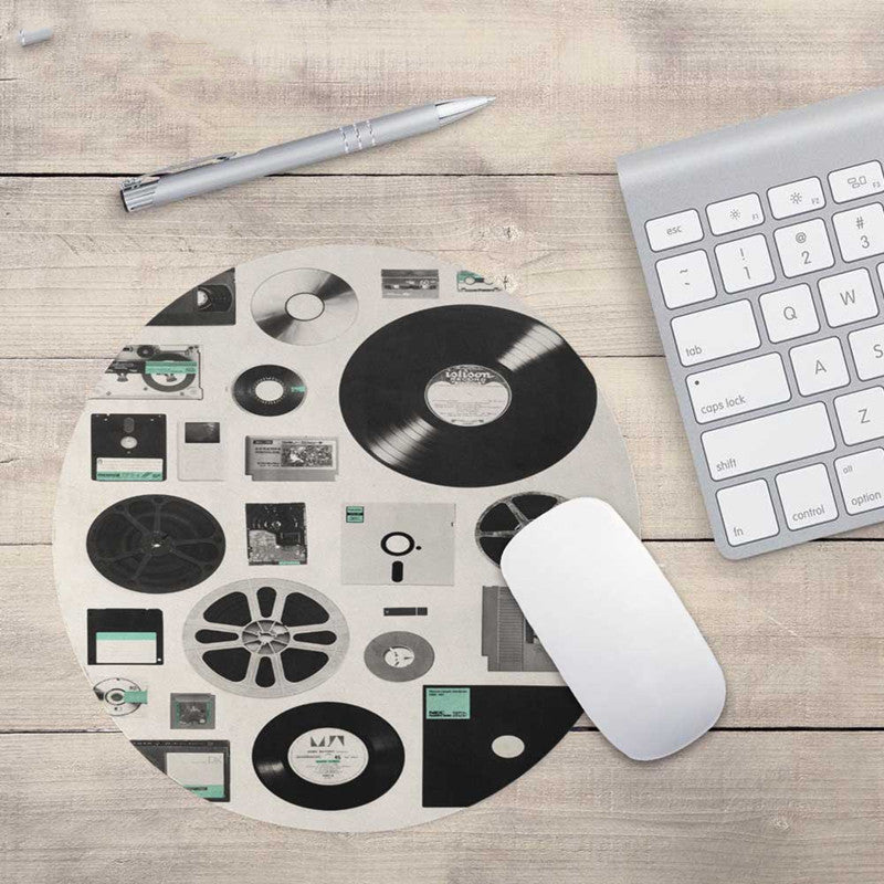 Small round mouse pad