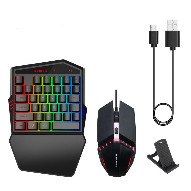 NT-020 Gaming Keyboard and Mouse Set: Throne One Edition