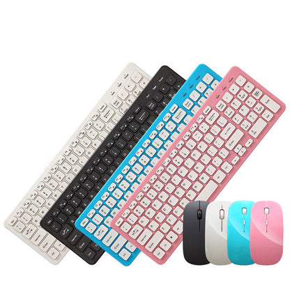 Wireless Keyboard and Mouse Set with Crater Structure Design (NR - 122021033)