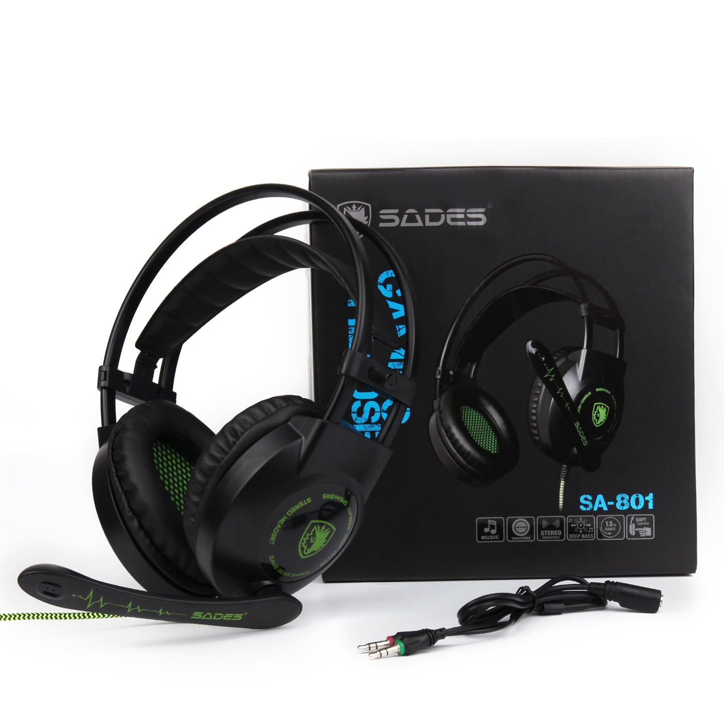 NT-019 Wired Gaming Headset: Immersive Sound and Maximum Comfort