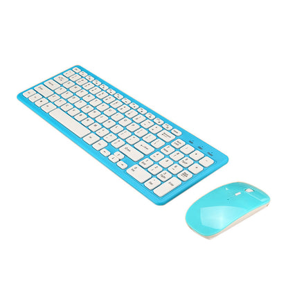 Wireless Keyboard and Mouse Set with Crater Structure Design (NR - 122021033)