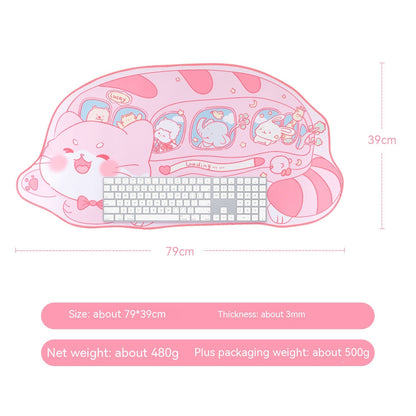 CAT Bus Large Mouse Pad