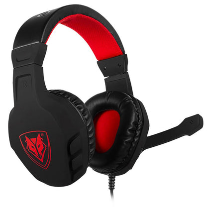 NT-022 Gaming Headset: Stereo Sound with Bass and Noise-Canceling Microphone