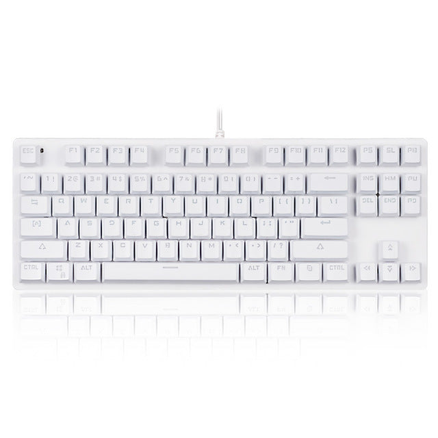 87-Key Mechanical Keyboard with Green Shaft and Dynamic Backlight (NR - 122021021)