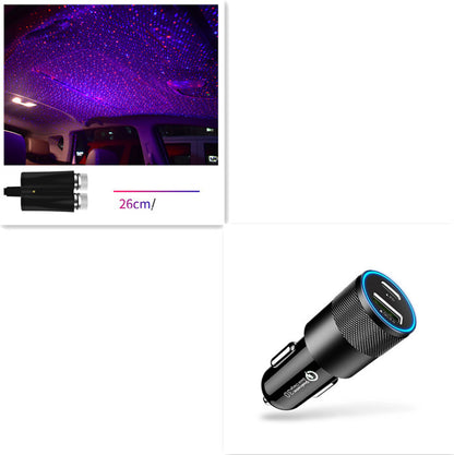 Car Interior Starry Decoration Light with Adjustable Effects (NR - 122021053)