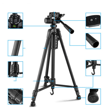 Portable SLR Camera Tripod with Quick Release Plate (NR - 122021052)