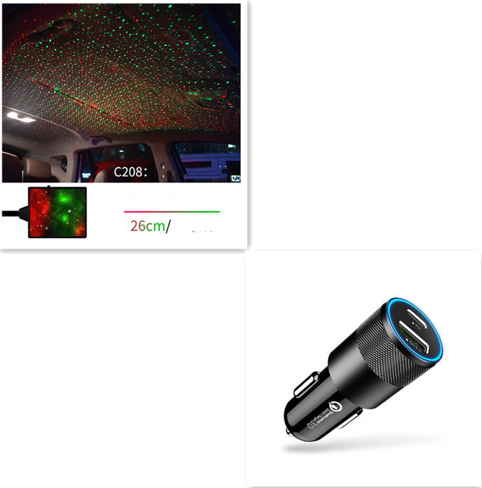 Car Interior Starry Decoration Light with Adjustable Effects (NR - 122021053)